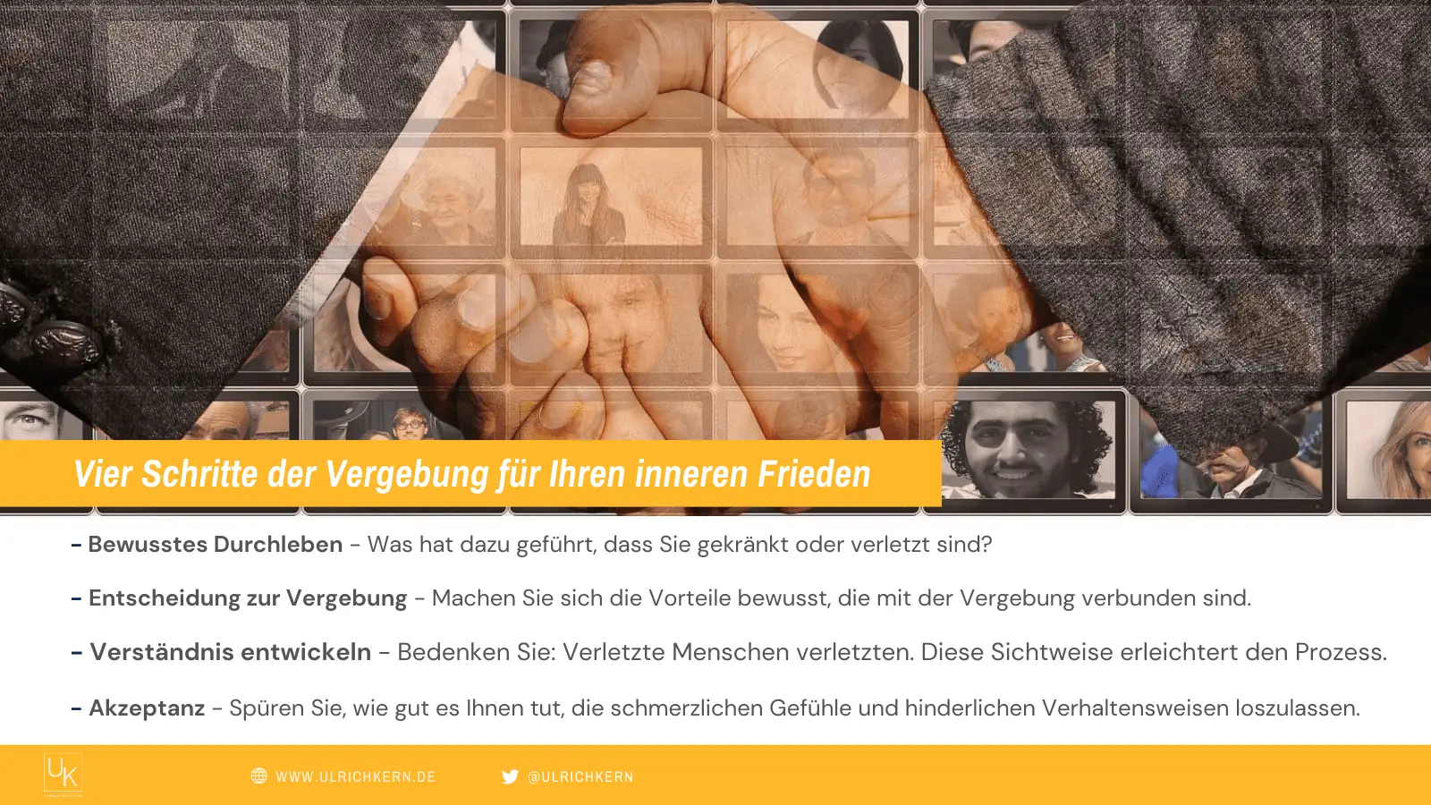 Nachtragend sein: Vergebung als Weg, um leichter zu leben - Vier Schritte der Vergebung für Ihren inneren Frieden