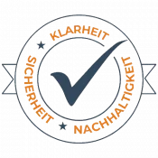 Siegel Klarheit, Sicherheit und Nachhaltigkeit durch Mentoring