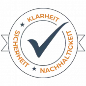 Siegel Klarheit, Sicherheit und Nachhaltigkeit durch Mentoring